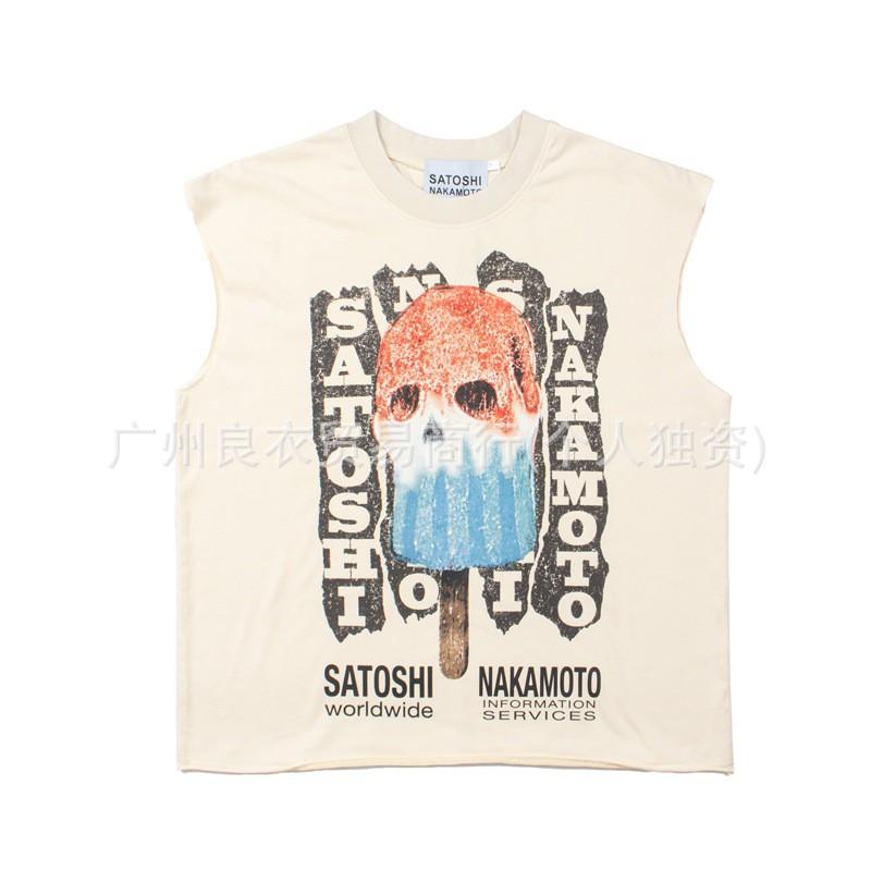 Unisex Oversized Streetwear Tee With Distressed Ink Wash Print Loose Fit Cotton T-Shirt Casual Wear