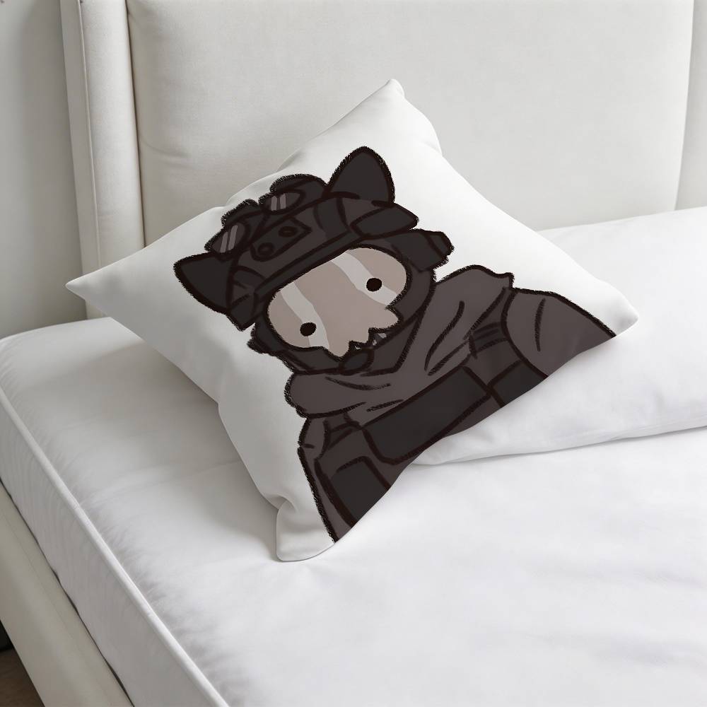 CCOD Duty GGhost Square Pillow Case Soft Decorative Throw Pillow Cover for Home Sofa Bed