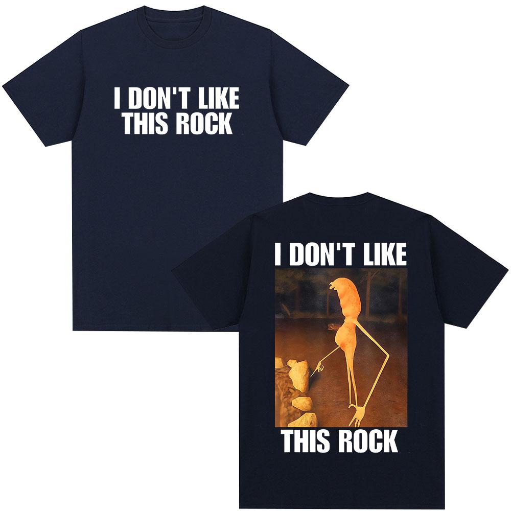 

I Dont Like This Rock and Roll Comedy Marcus Worm Meme Tshirt 2026 New Hot Selling Mens Womens Cotton Casual Top Street Wear 4XL