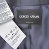 GIORGIO ARMANI In good condition, linen 6B double-breasted jacket for women, blue-gray, size 36, 3SHGG0YE, T036J, 22 years old Jacket 36 Blue grayUsed