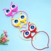 Shining Big Eyes Alien LED Hair Band Halloween Party Ball Concert Headwear Prop