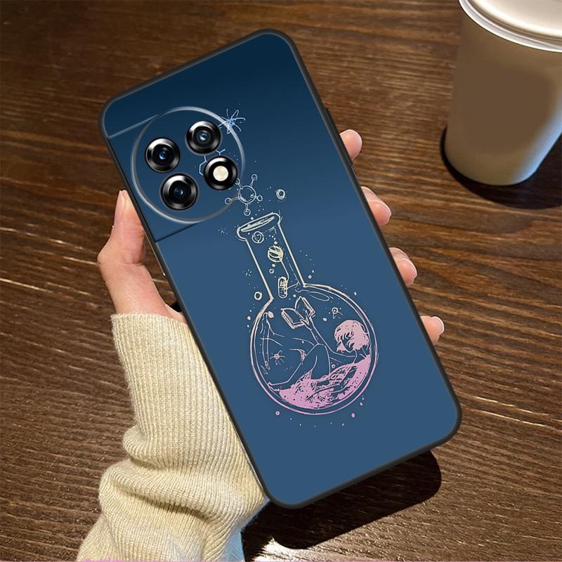 Science For OnePlus 15R 13 12 11 9 Pro 12R 13R 10T 13T Case For OnePlus Nord 5 CE 2 3 4 Lite N20 N30