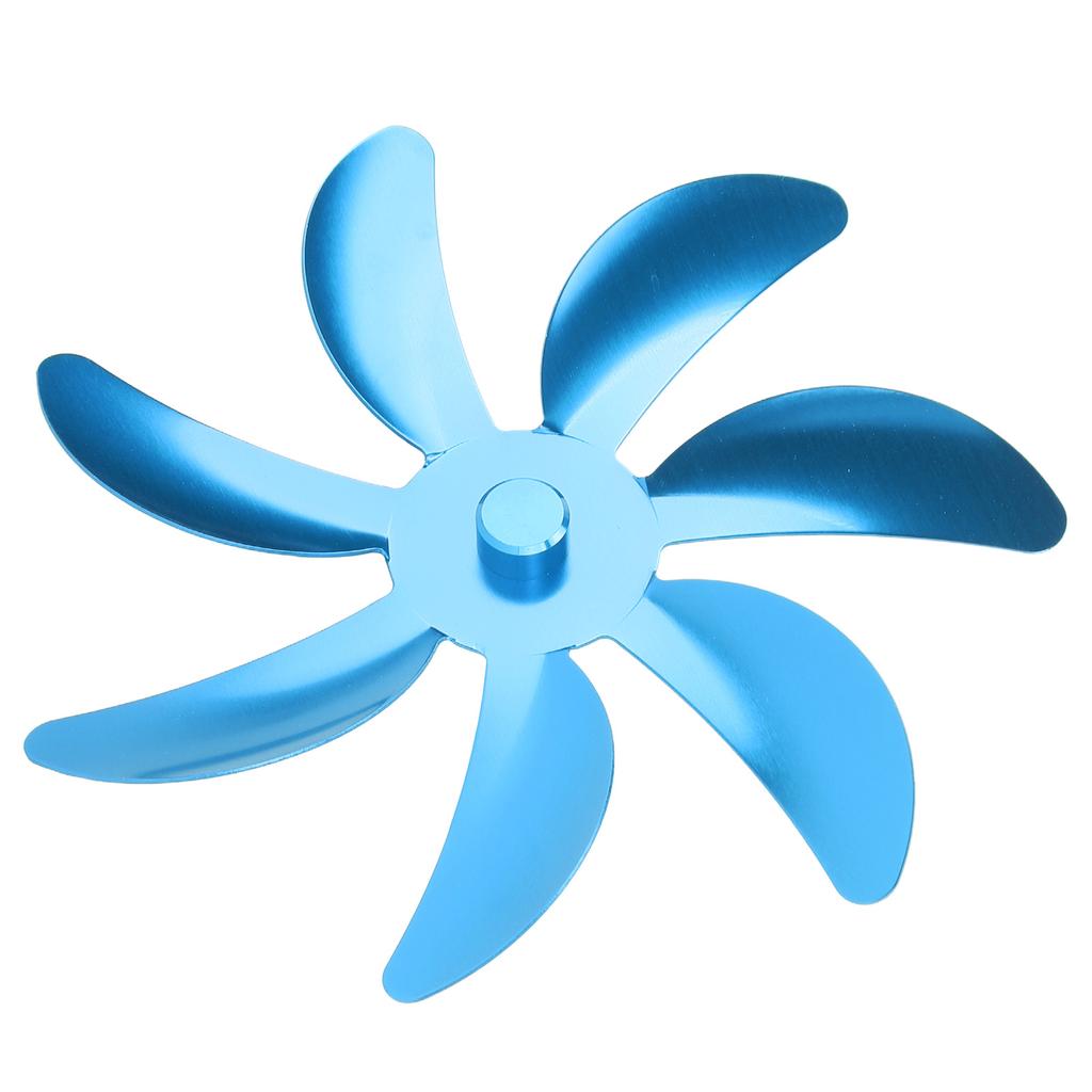 Ventilator de aragaz cu lamă din aliaj de aluminiu, 7 lame, instalare ușoară, înlocuire universală a lamei ventilatorului de șemineu