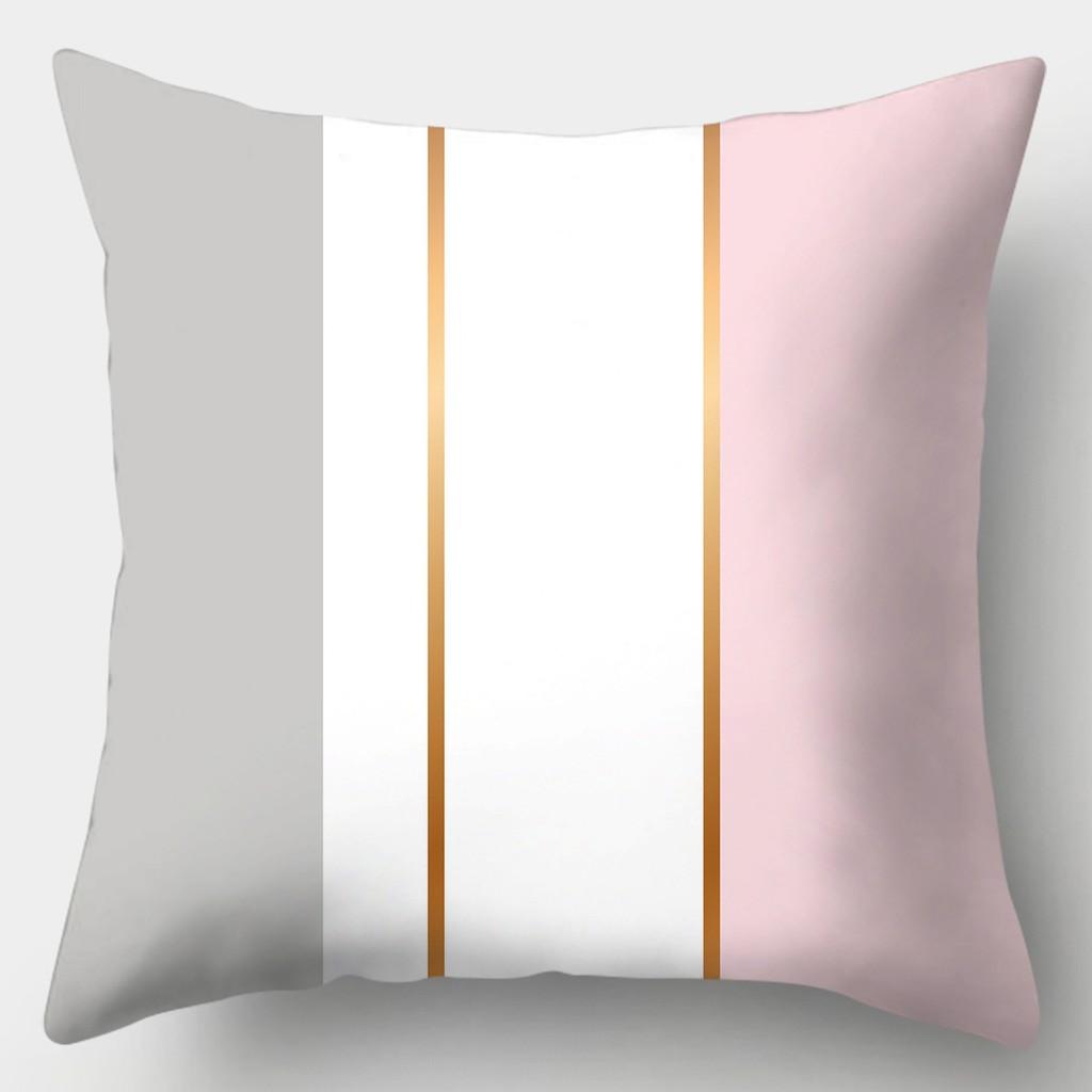 Pink Series Pillowcase 45cmX45cm Square Sofa Pillow Cover Rose Cushion cover