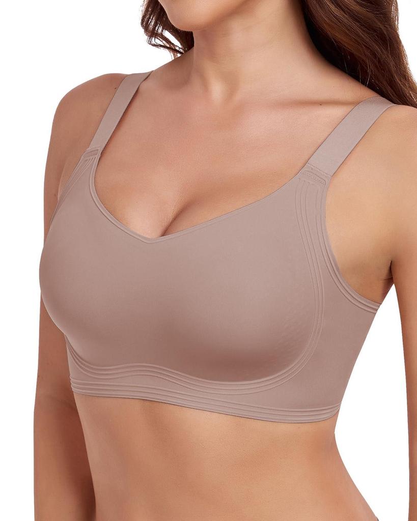 Vertvie European Edition Wireless Seamless Push-up Bra for Women - Soft Support & Full Coverage