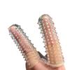 Clear Finger Cots Adult Erotic Wearables
