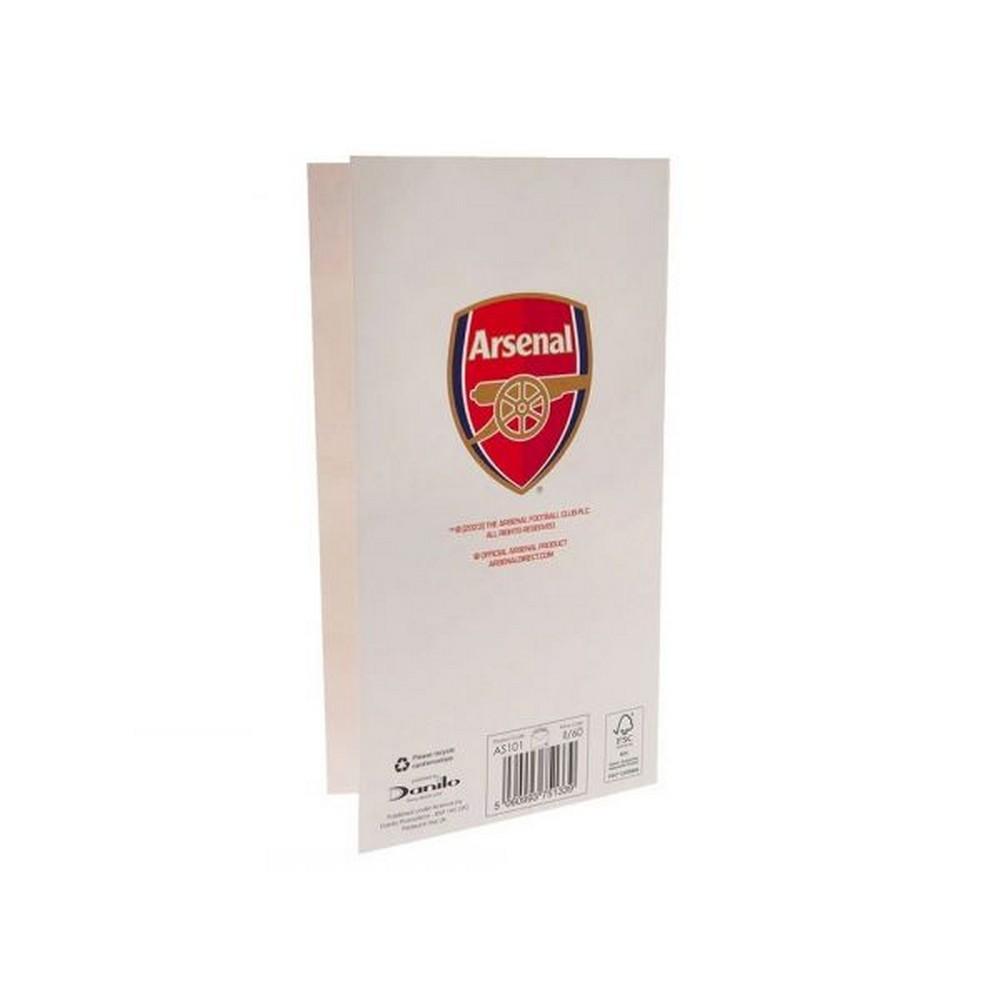Arsenal FC Crest Birthday Card