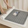 milk fleece bed padded soft bed mattress winter warm single student dormitory mattress