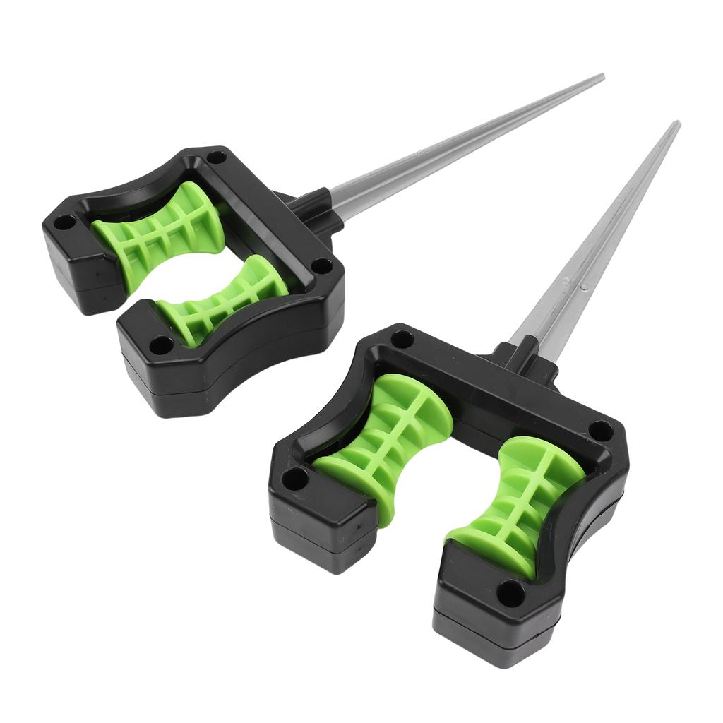 2pcs Garden Hose Guide Spike ABS Stable Lightweight Lawn Hose Support Stake for Water Pipe Agricultural Irrigation