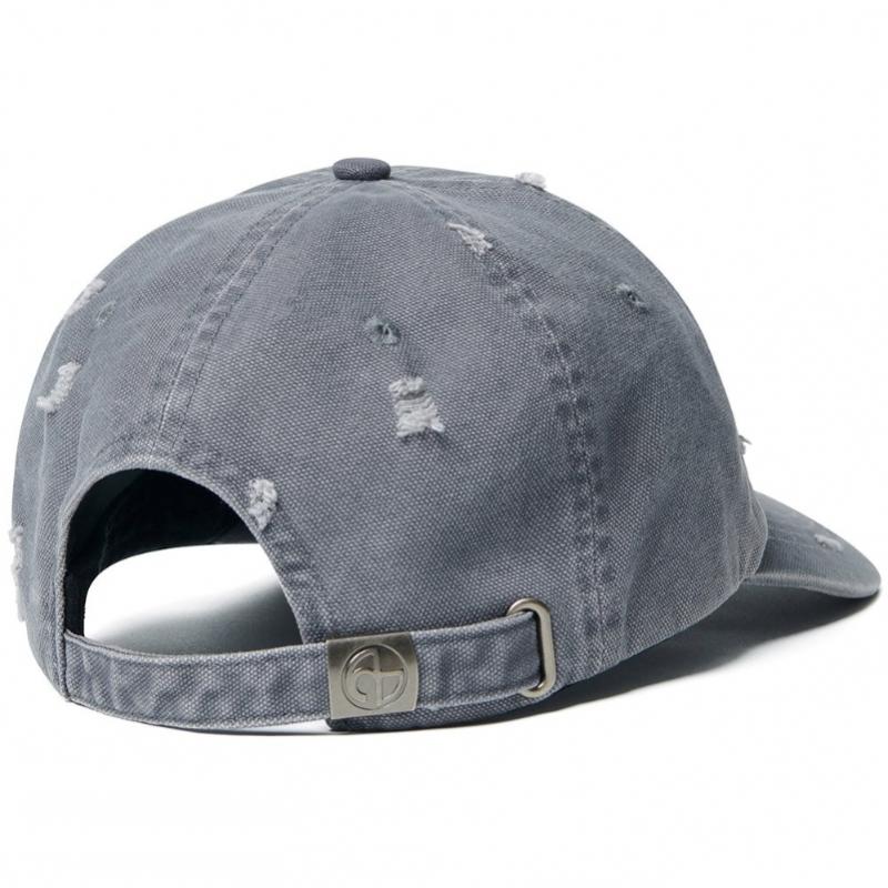 Nomanual D.t Ball Cap   Washed Gray 261