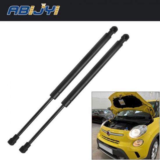 Front Hood Lift Support Gas Spring Shock Struts For 2014- Fiat 500L 2Pcs