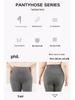 Plus Size Women's High Waist Tummy Control Cotton Leggings with Hip Lift - Extra Large Slimming Pantyhose for Spring and Autumn