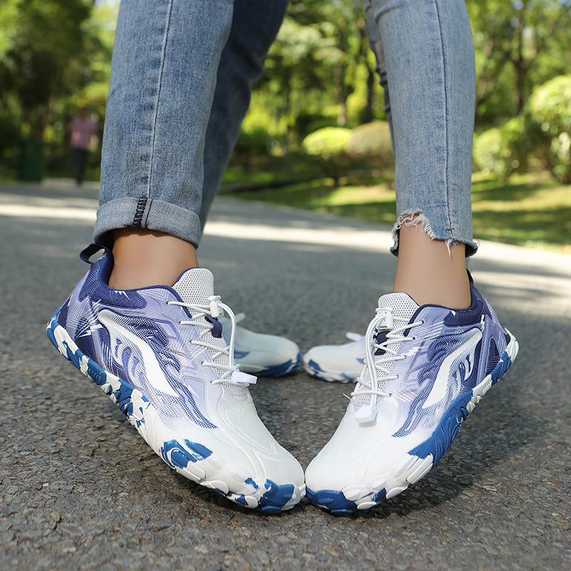 Women Anti-slip Trainers Men's Cross-training Shoes Elastic Gym Fitness Sports Shoes Outdoor Walking Trekking Hiking Sneakers