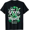 I Wear Green For Myself Green Ribbon Liver Cancer Awareness T-Shirt Unisex T-Shirt
