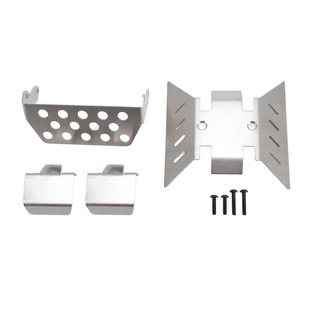 RC Car Chassis Armor Metal RC Chassis Skid Plate Axle Protector Front Guard for SCX10 III