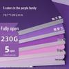 Purple Series Thick Cardstock: A4/A3/4K/8K Student Photography Background 230G