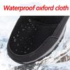 Large Size Winter Men's Boots Warm Plush Ankle Boots Sweat Wicking High-Top Warm Snow Boots Outdoor Sneakers Winter Men's Shoes