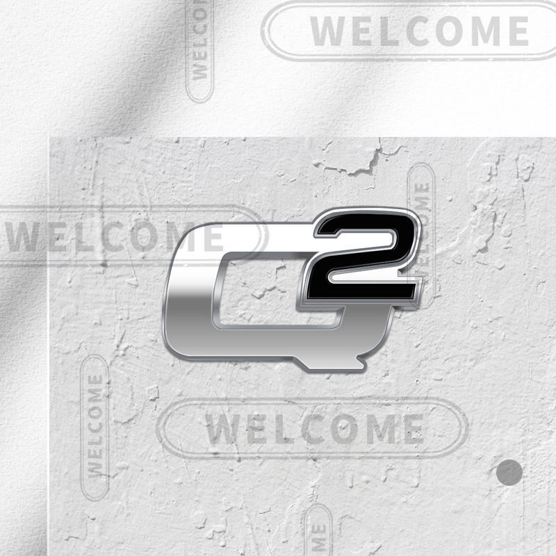 QSGJL1 3D Metal Q2 Q4 Logo Car Steering Wheel Emblem Interior Badge Sticker Decals For Alfa Romeo Giulietta Giulia Mito 147 156 Stelvio