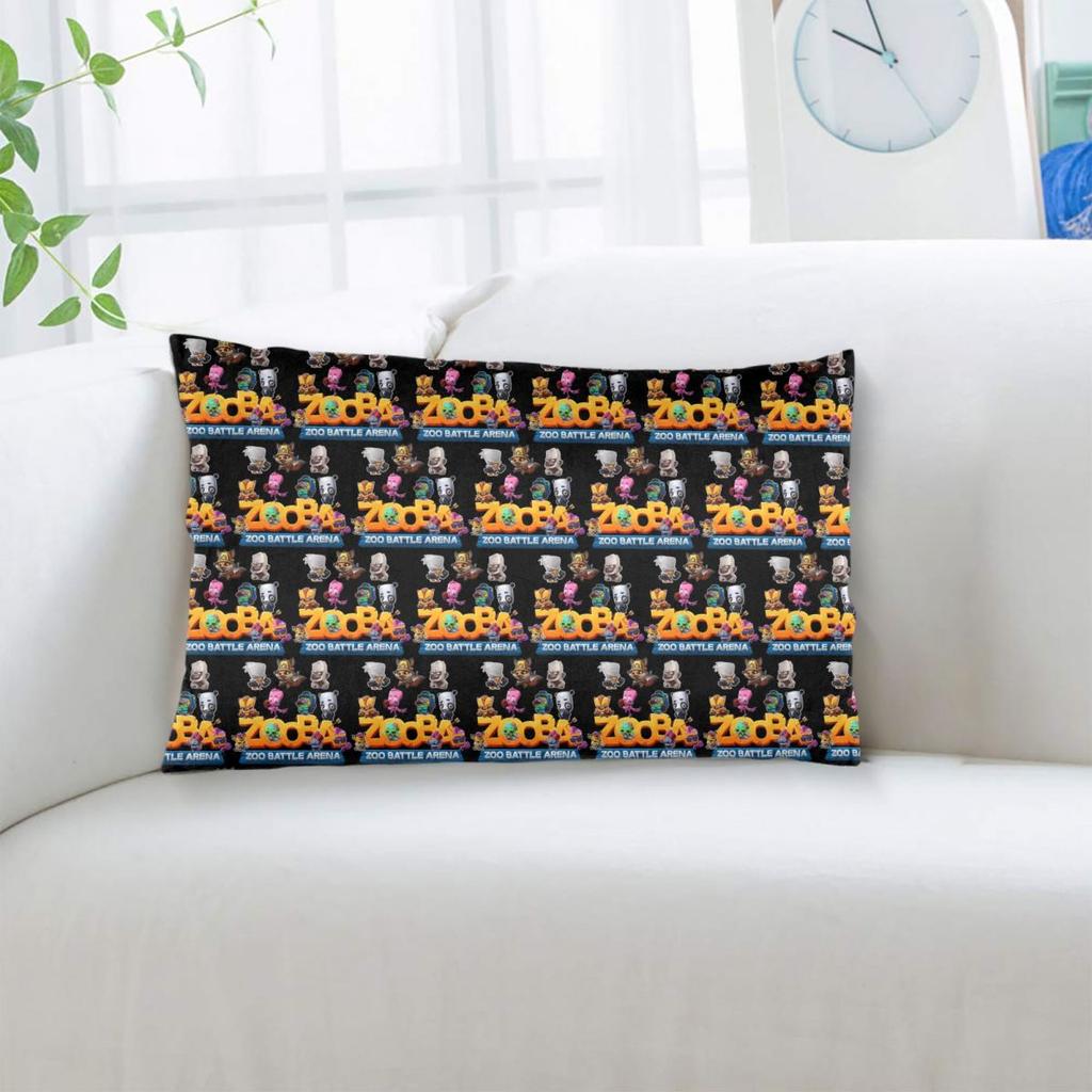 Great Model Zooba Battle Arena Gift Music Fans Rectangle Pillowcase Cushion Cover Decorative Bedroom  Home Comfort Throw Pillow