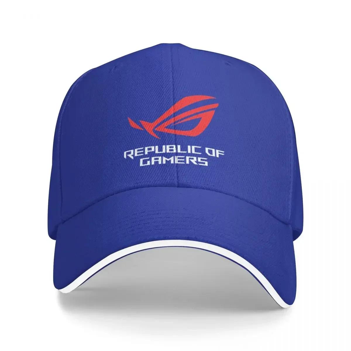 

ASUS ROG - Republic of Gamers Кепка-бейсболка Пухнаста капелюх Великий розмір Капелюх Захист від сонця Рейв Жіноча кепка Чоловіча One Size