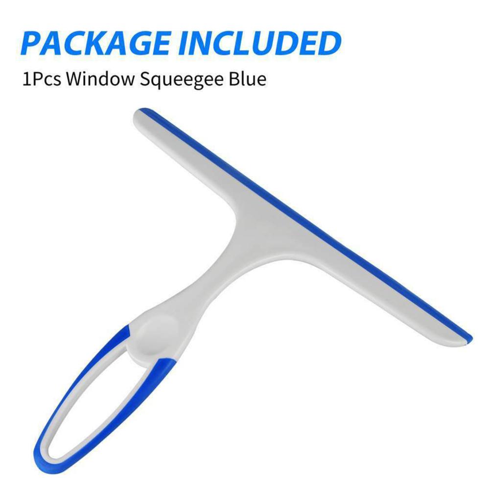

Multi-purpose Silicon Squeegee for Window Shower Door Car Windshield Non-slip Glass Scraper Cleaner Household Cleaning Tool синий