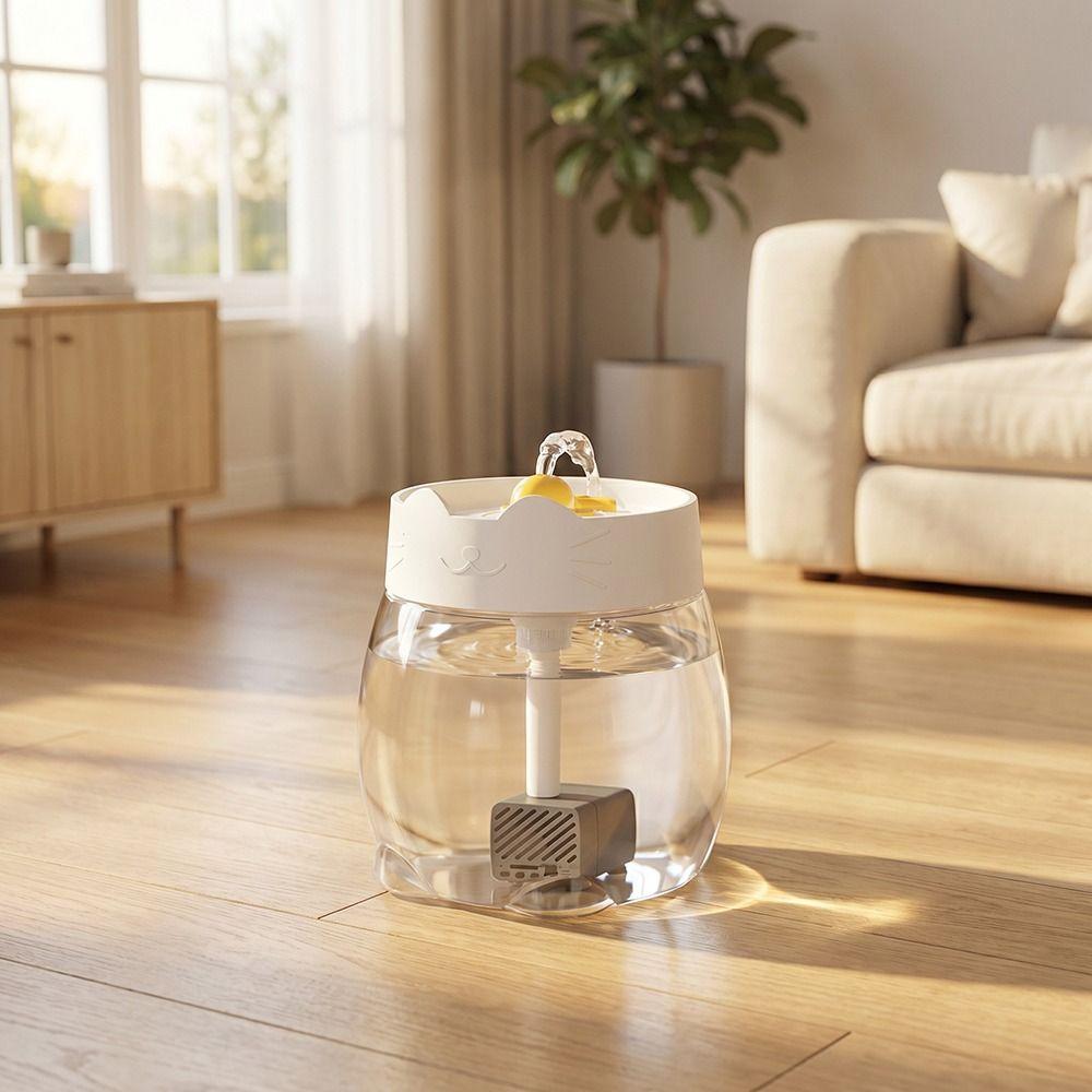 Large Capacity Pet Water Fountain Silent Operation Pet Water Feeder For Dogs