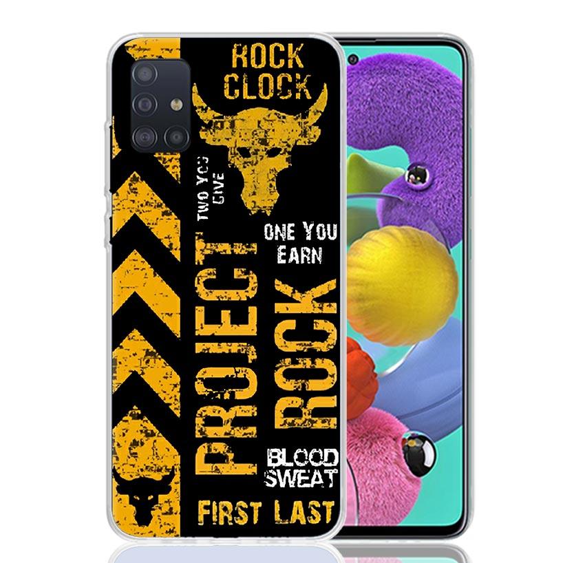 The Rock Dwayne Johnson ua Handyhülle Für Samsung Galaxy A52 A32 A22 A12 A02S A50S A30S A51 A31 AA71 Note 20 Ultra 10 S10 Plus G