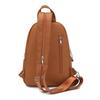 Vintage PU Backpack Women's Multi-Layer Large Capacity Chest Bag Multi-Use Lightweight Crossbody Bag