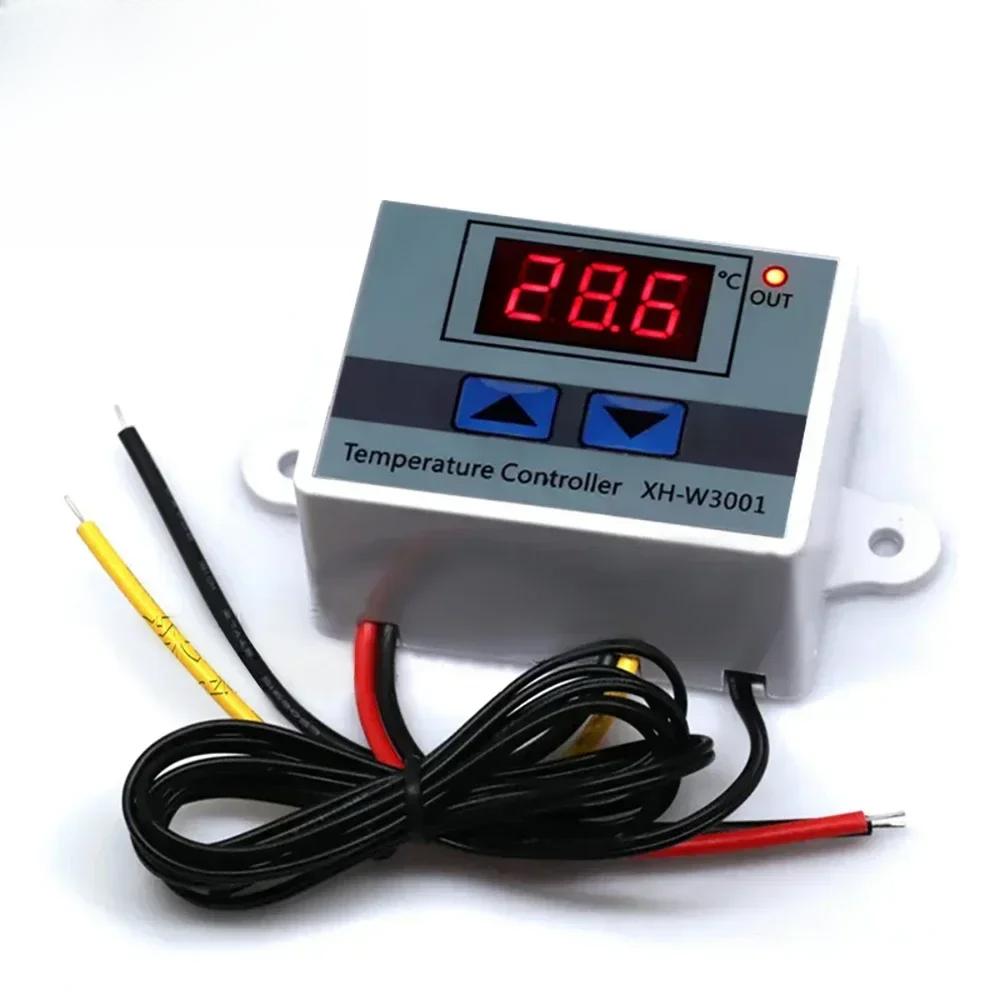 XH-W3001 Digitale Steuerung Temperatur Mikrocomputer Thermostat Schalter Thermometer Neuer Thermoregler 12V/24V/220V 10A