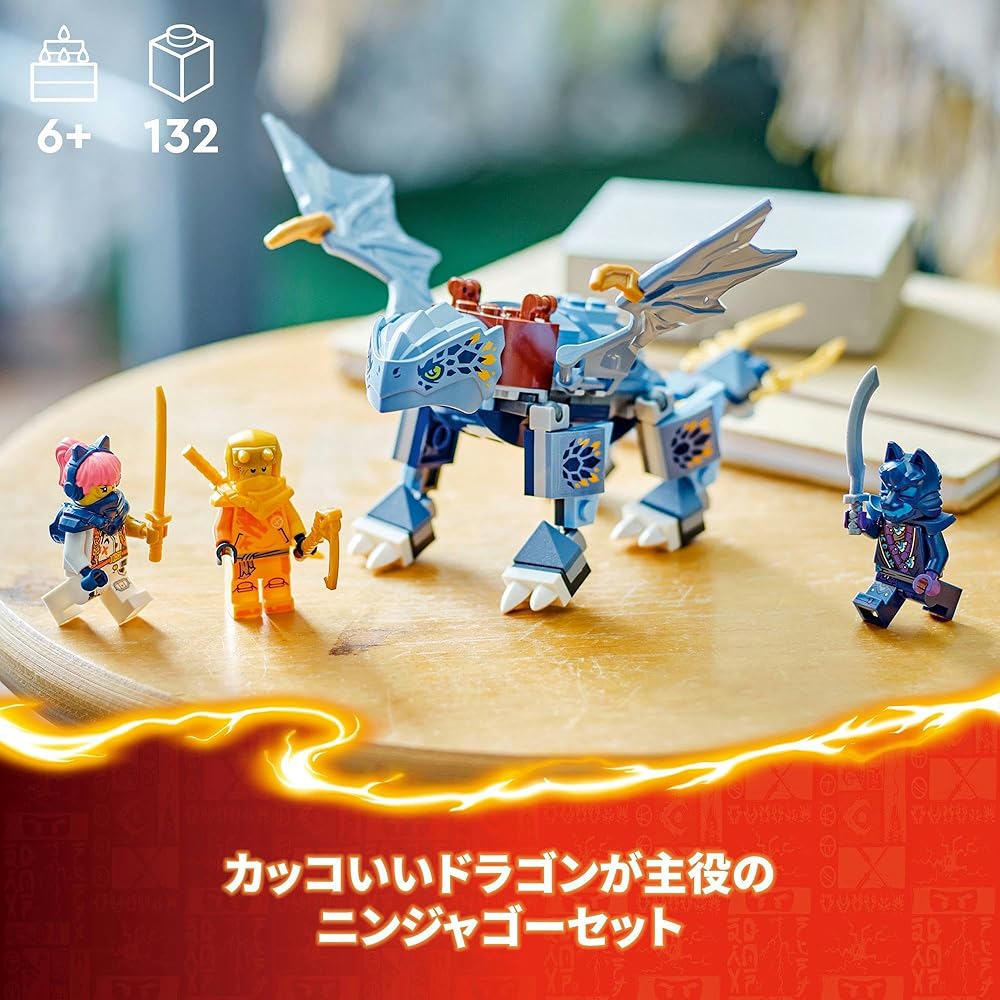 LEGO Ninjago Dragon Toy Building Blocks for Kids Ages 6-9 Educational Gift for Boys and Girls 71810