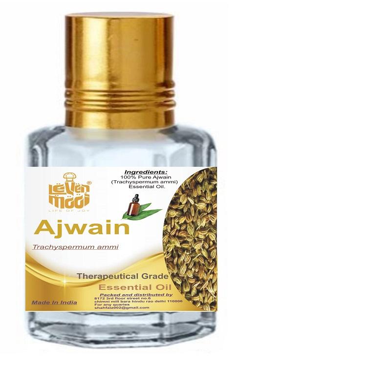 Levenmooi Ajwain (Trachyspermum ammi) Pure & Natural Therapeutic Grade Essential Oil Glass