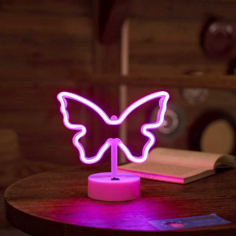 Creative LED Heart Neon Light - Romantic Atmosphere Table Lamp for Bedroom Decor