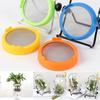 86Mm Wide Mouth Sprouting Jar Plastic Bean Sprouting Cap Seedling Tray With Stainless Steel Screen Mesh Cover Sprout Maker