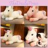 Plush Unicorn Toy Cartoon Stuffed Throw Pillow Doll Soft Cute Kids Gift Xmas