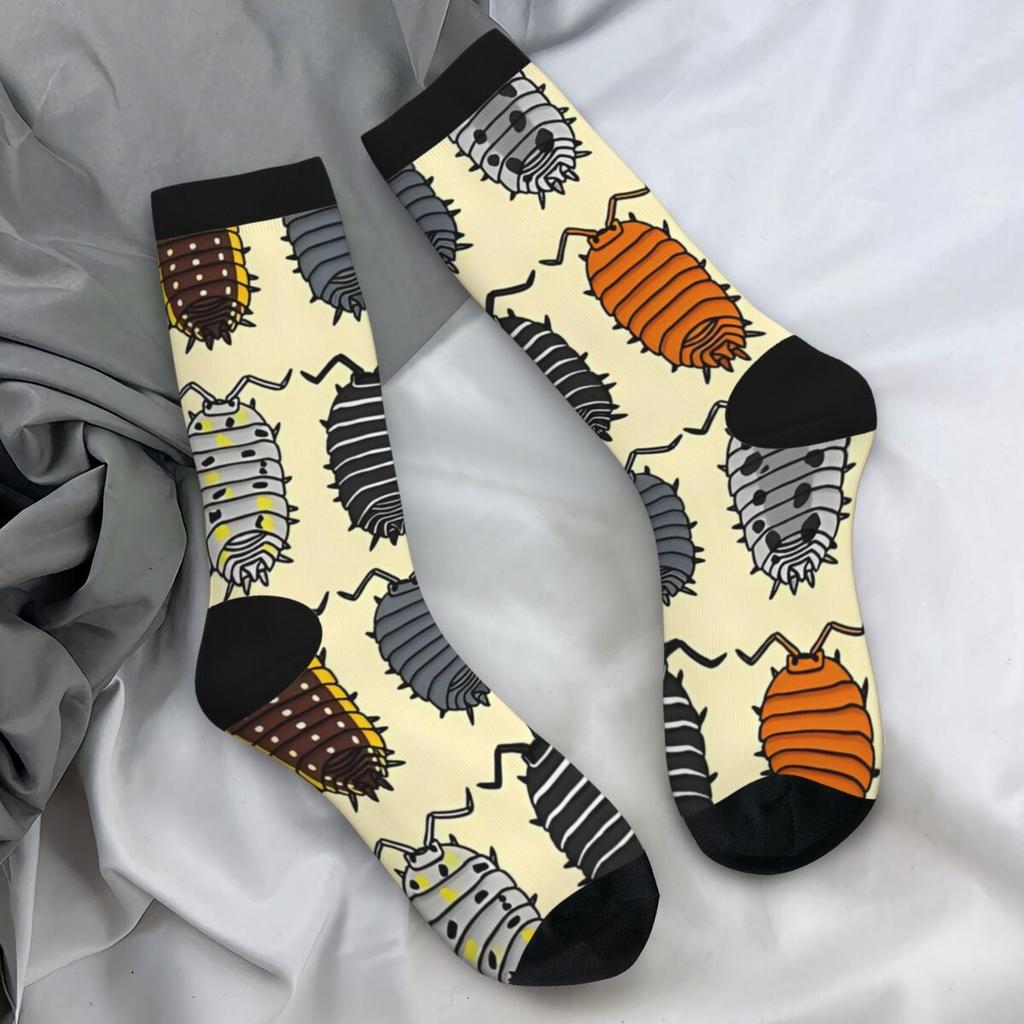 Isopods Insect Socks Animal Fashion Stockings Women Men Soft Outdoor Socks Winter Graphic Non Slip Socks