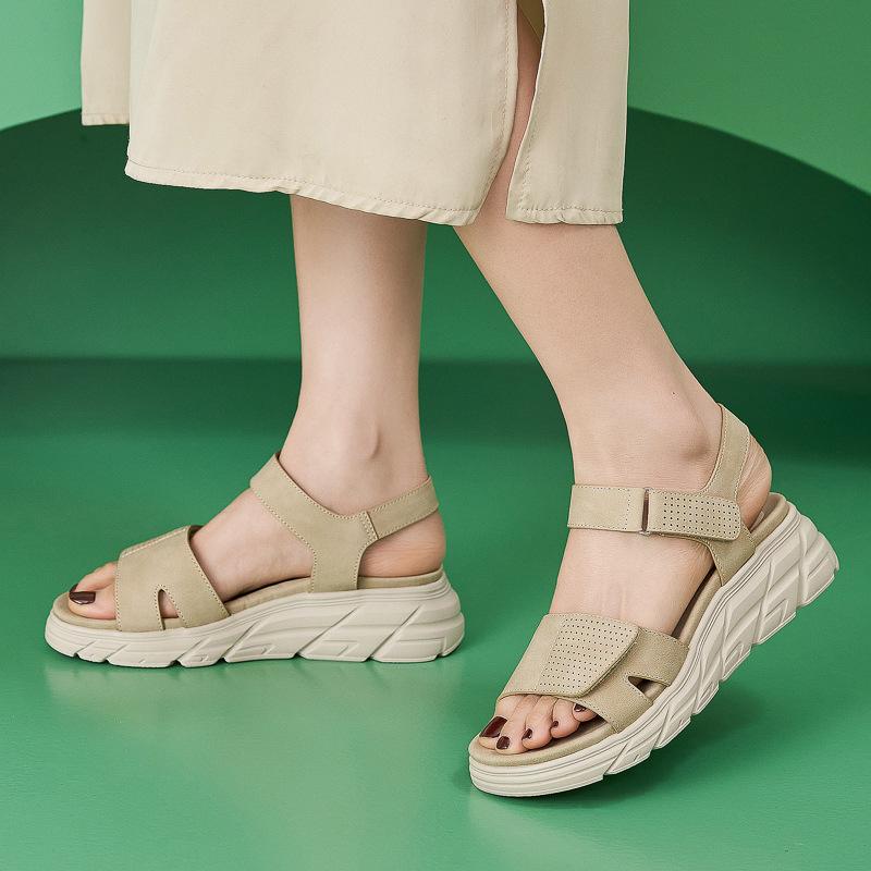 Fashion Summer Fashion Women Comfortable Platform Wedges Plus Size Shoes for Women 35-41 Sandalias De Mujer Non-slip Beach Shoes