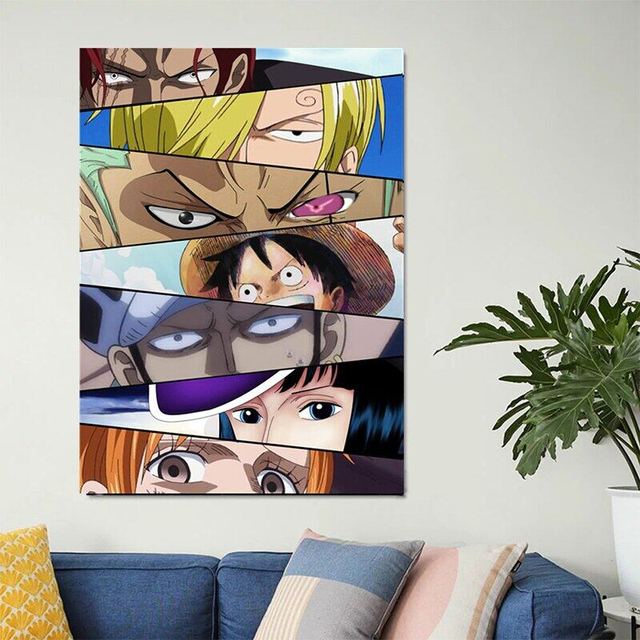 Japan Anime Characters Eye Jojo Hunter Posters Pictures Canvas Wall Art Home Decor Paintings for Living Room Decoration