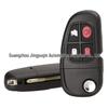 Jaguar X-Type/S-Type/XJ/XJR 4-Tasten Klappschlüsselgehäuse