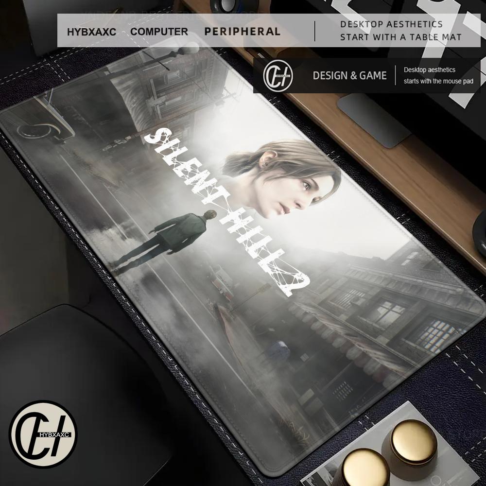 S_silent Hill 2 Mouse Pad Floor Mat Mousepad Large Gaming Compute Gamer PC Keyboard Mouses Mat XXL 1200x600mm Mouse Pad