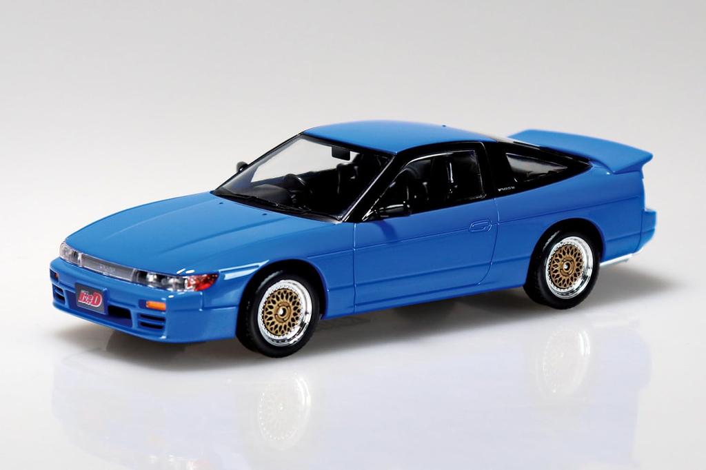 Aoshima Bunka Kyozai Rakupura Snap Kit Initial D SilEighty Scale Plastic Model Kit Co., Ltd. (AOSHIMA) No. CM-5 Mako's 1/32
