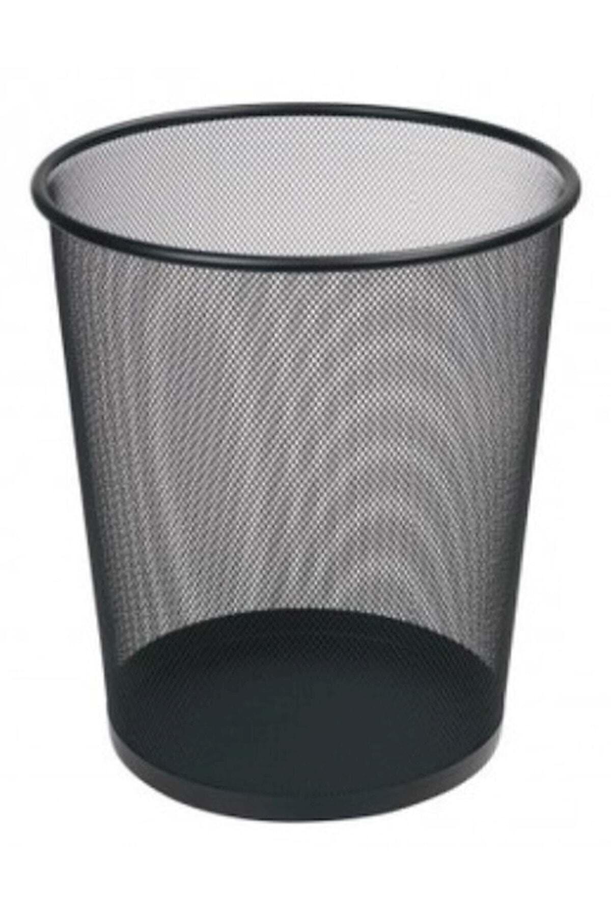 

Metal Net Wire Trash Can Black Large Size Home Office Kitchen Standart чорний