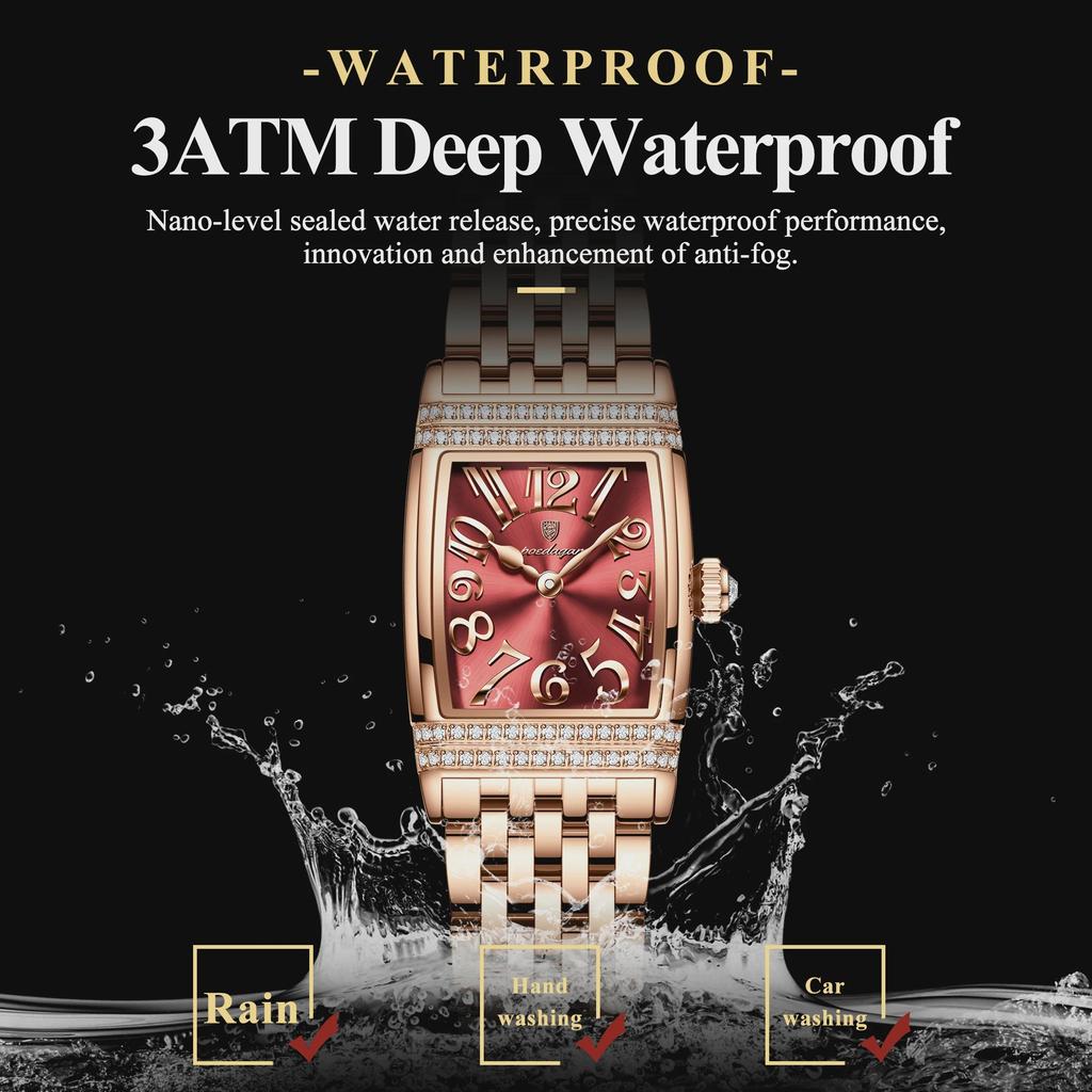 Luxury Original Woman Watch Waterproof Stainless Steel Fashion Ladies Watch Elegant High Quality Quartz Women's Watches