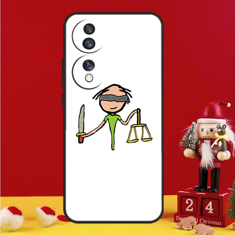 Law Lawyer Judge Justice Case For Honor Magic 8 6 7 Lite Honor X9d X9c X9b X9a X8b X8c Win 50 70 90 200 400 Pro Cover