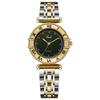 Solid stainless steel women's watch niche high-end Roman quartz watch women's medieval watch
