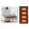 Heated Office Chair Pad Smart 5V Portable Heating Seat Cushion Heater Warmer Waterproof For Students Camping Outdoor Wheelchairs