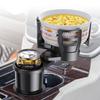 Dual Car Cup Holder & Organizer - Multi-Functional Interior Storage Rack