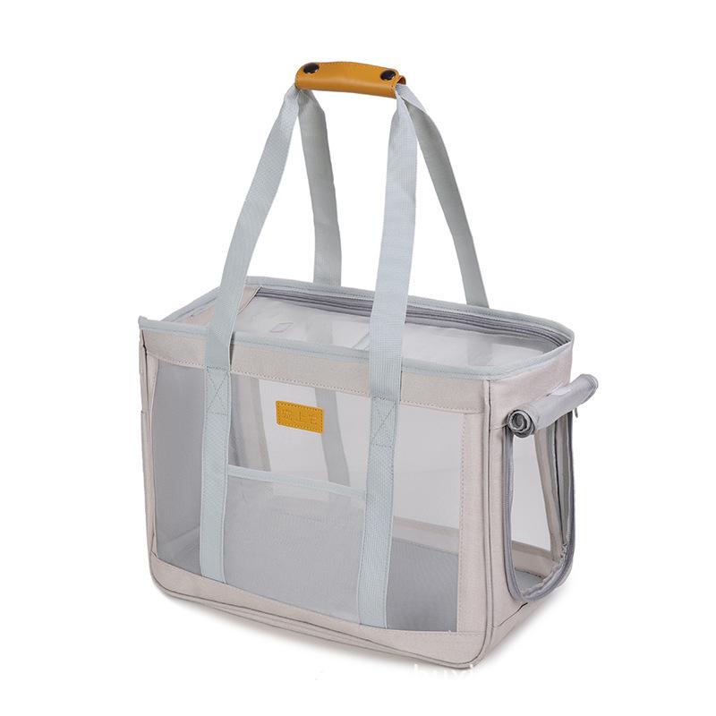 Breathable Foldable Cat Handbag – Portable Oxford Cloth Pet Carrier