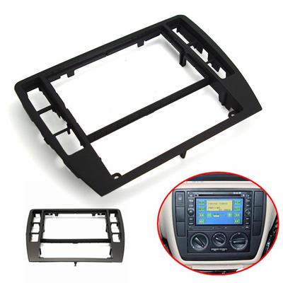 Schwarzes Auto Center Console Stereo Radio Panel Gesicht Trim für 2001-2005 VW Passat B5