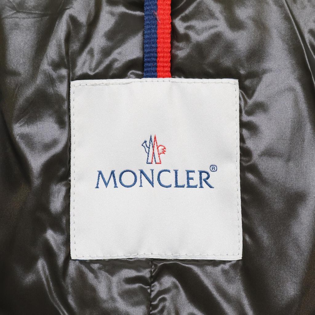 MONCLER [Domestic regular] PHALANGERE hoodie down with fur coat 00 khakiUsed