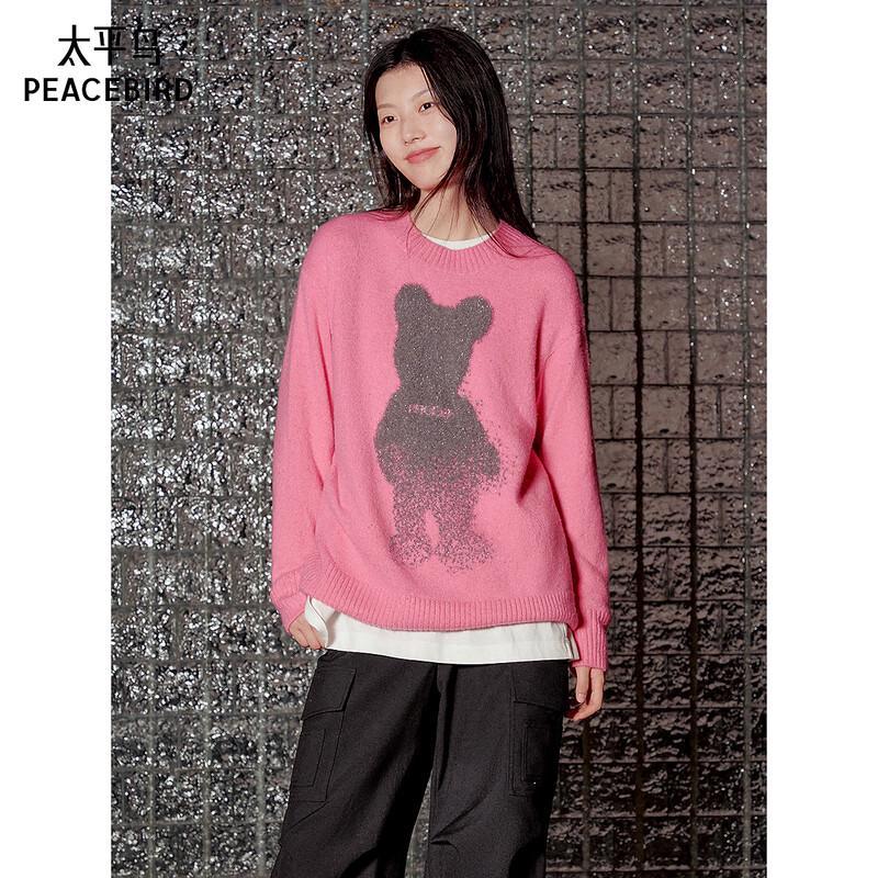 

Peacebird Women s Patterned Pullover Sweater M